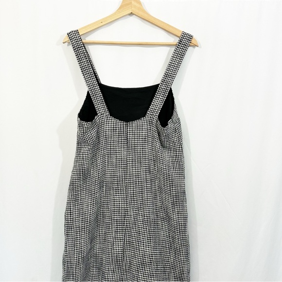 Abercrombie and Fitch Houndstooth Plaid Jumper Dress - Picture 6 of 9